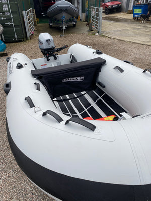 3D Featherlight 335 inc Mariner 9.9HP four-stroke outboard